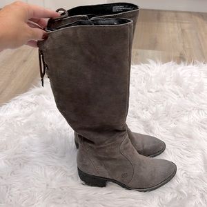 Born Suede Leather Tall Boots